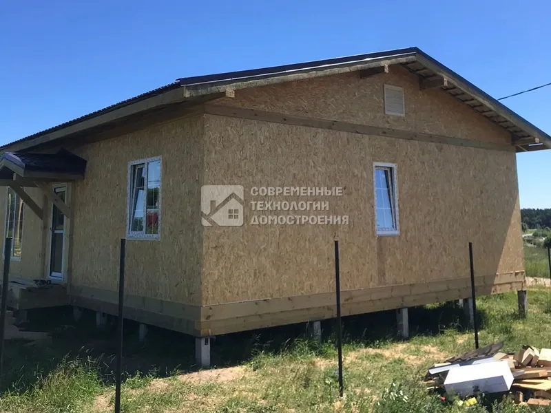 Недавно построили - Строительство дома в д.Колесниково - фото - 1