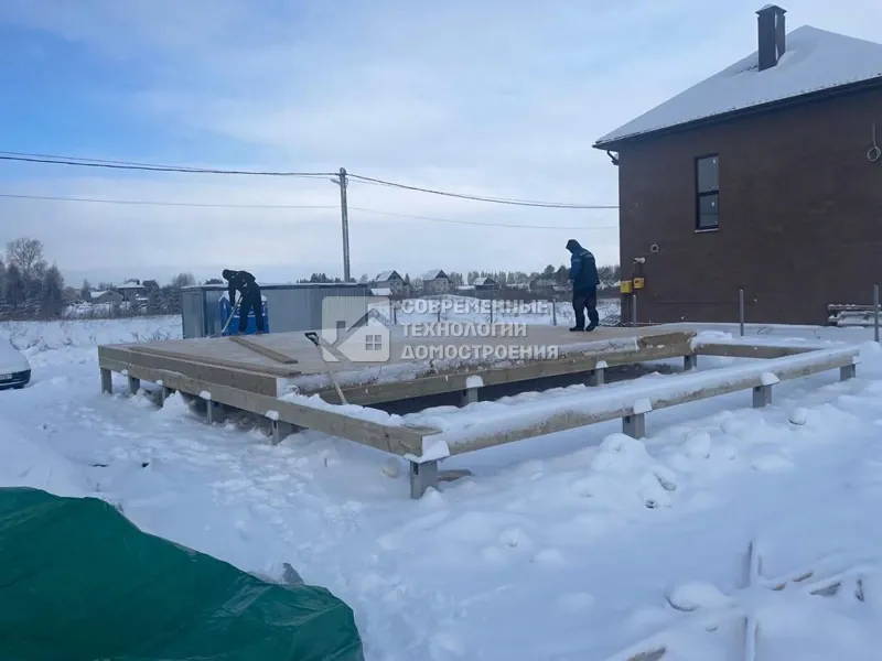 Недавно построили - Строительство дома в д. Напрудное - фото - 3
