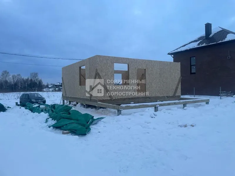Недавно построили - Строительство дома в д. Напрудное - фото - 4