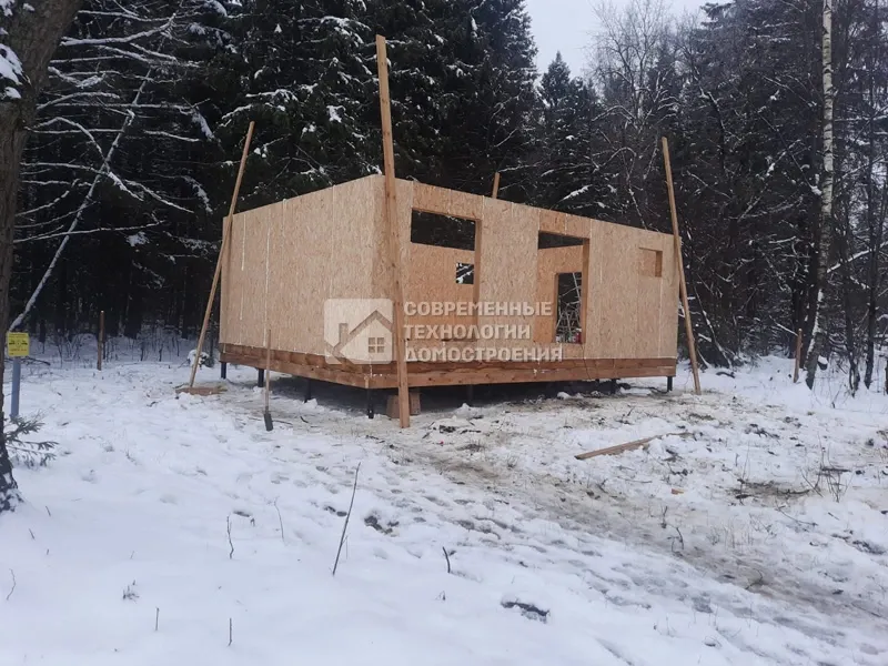 Недавно построили - Строительство дачного дома и гаража  - фото - 1