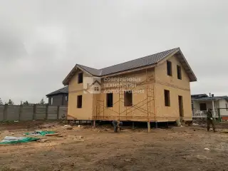 Строительство коттеджа в д. ​​​​​​​Владычино