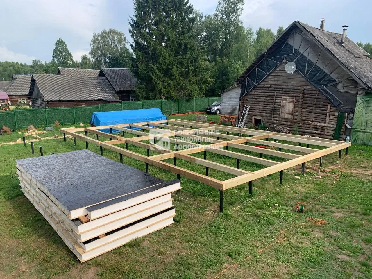 Недавно построили - Строительство дома в д. Городище - фото - 2