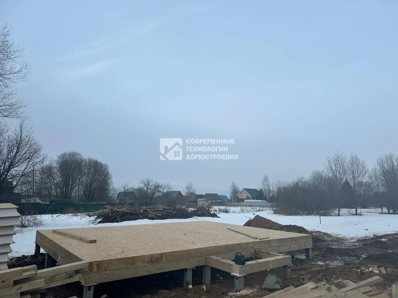 Недавно построили - Строительство дома в д. Отчищево - фото - 1