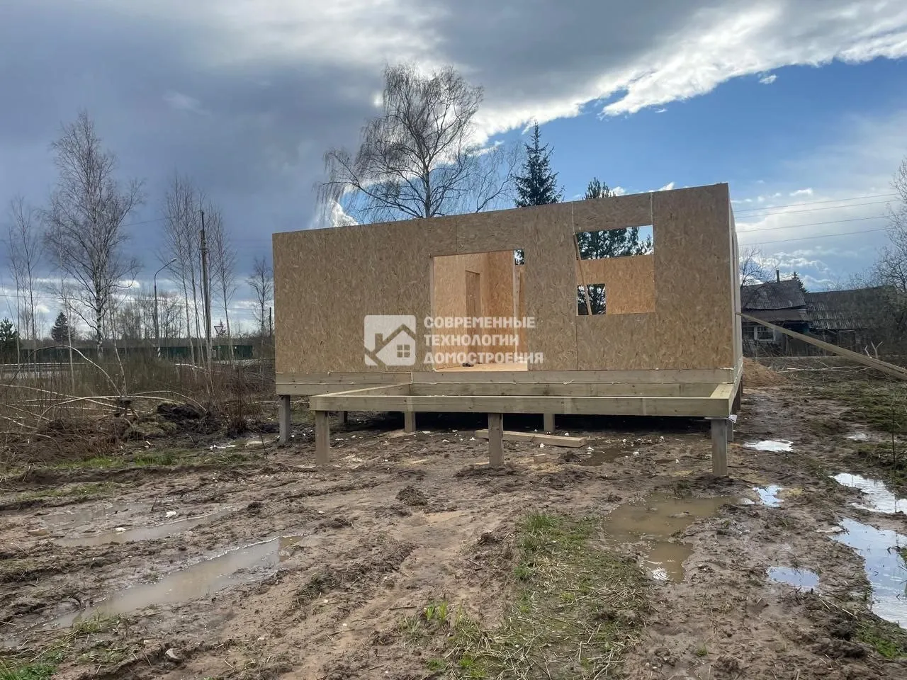 Недавно построили - Строительство дома в пгт. Козлово - фото - 2