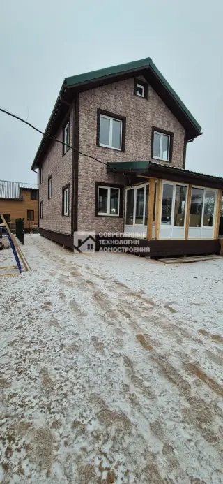 Строительство дома в СНТ "Зелёный дол"