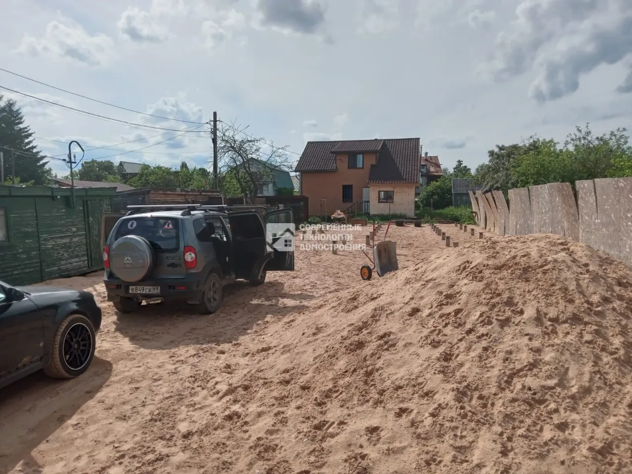 Недавно построили - Строительство дома в СНТ Зелёный дол - фото - 1