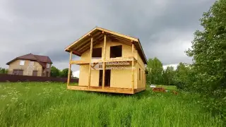 Строительство дома в СНТ Приозёрный