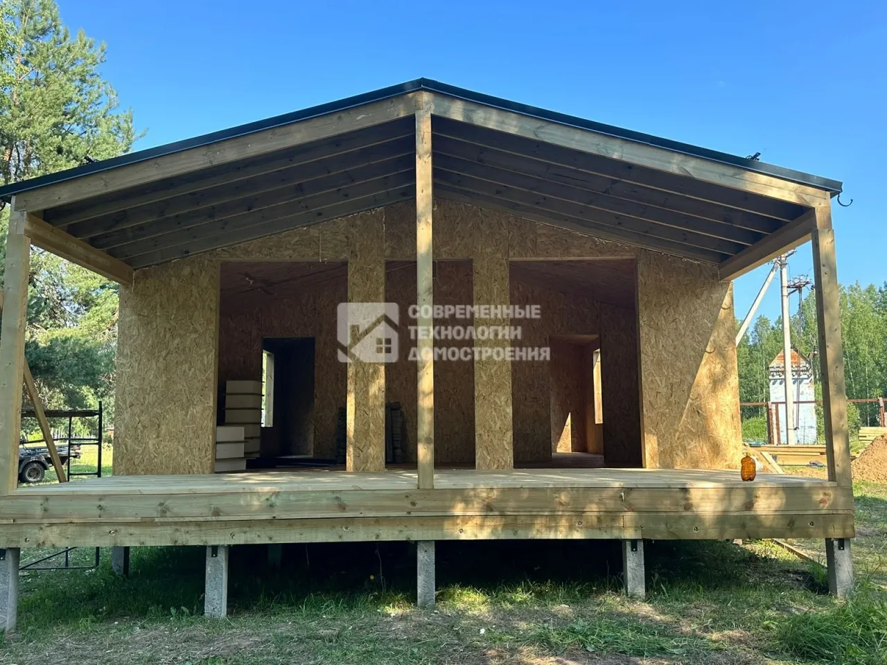 Недавно построили - Строительство туристической базы в с. Прозоров. - фото - 13