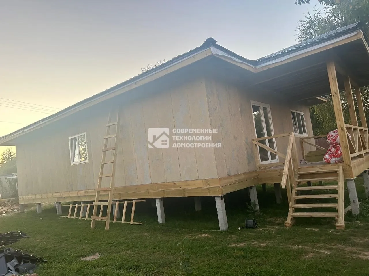 Недавно построили - Строительство дома в д. Лобынино - фото - 3