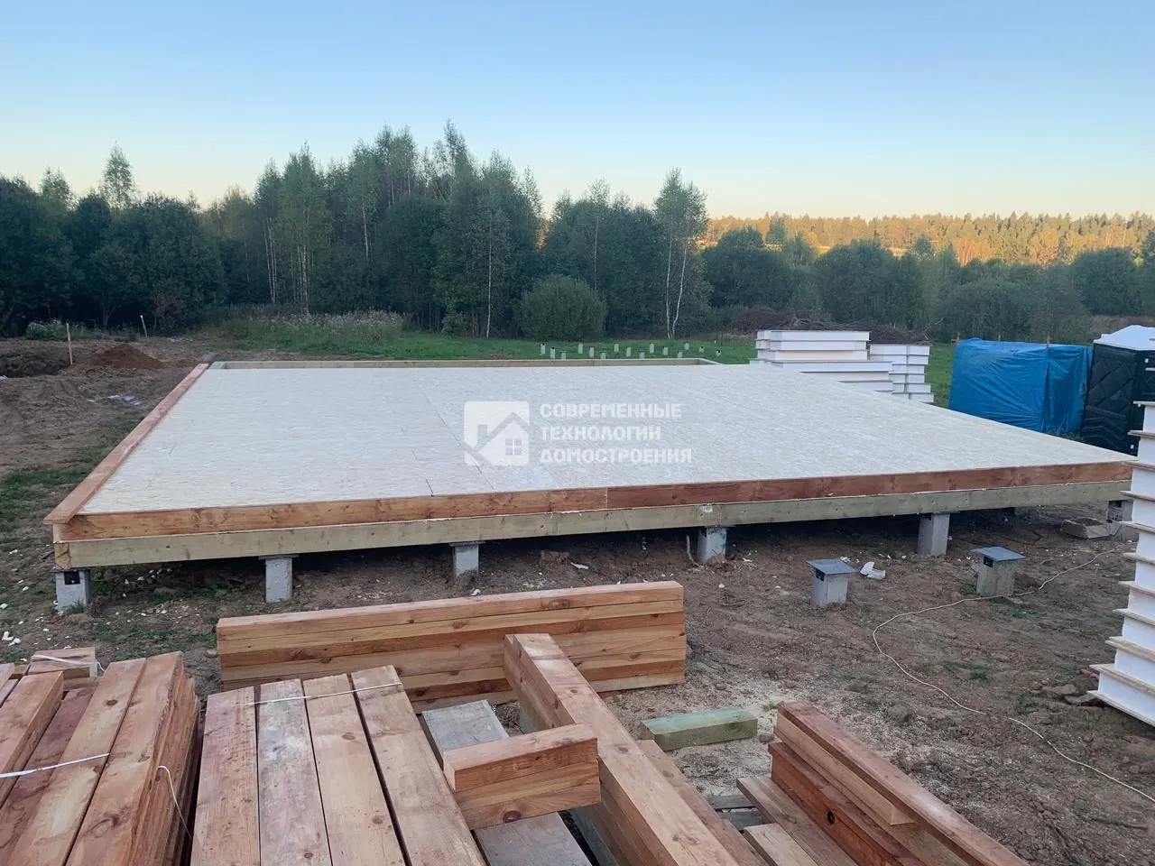 Недавно построили - Строительство дома в д. Поповка - фото - 2