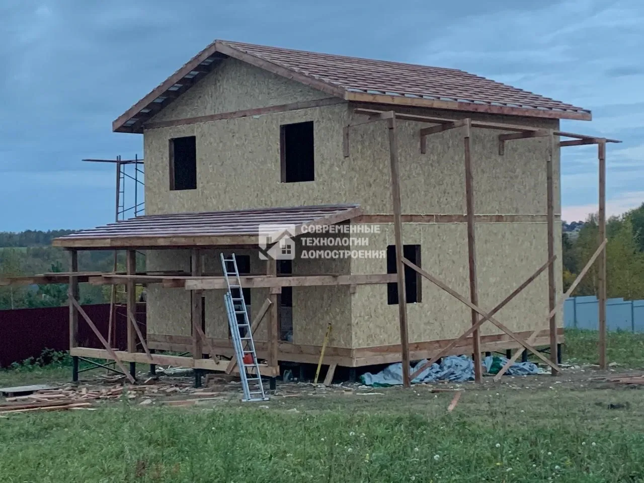 Недавно построили - Строительство дома в СНТСН Приозёрный - фото - 4