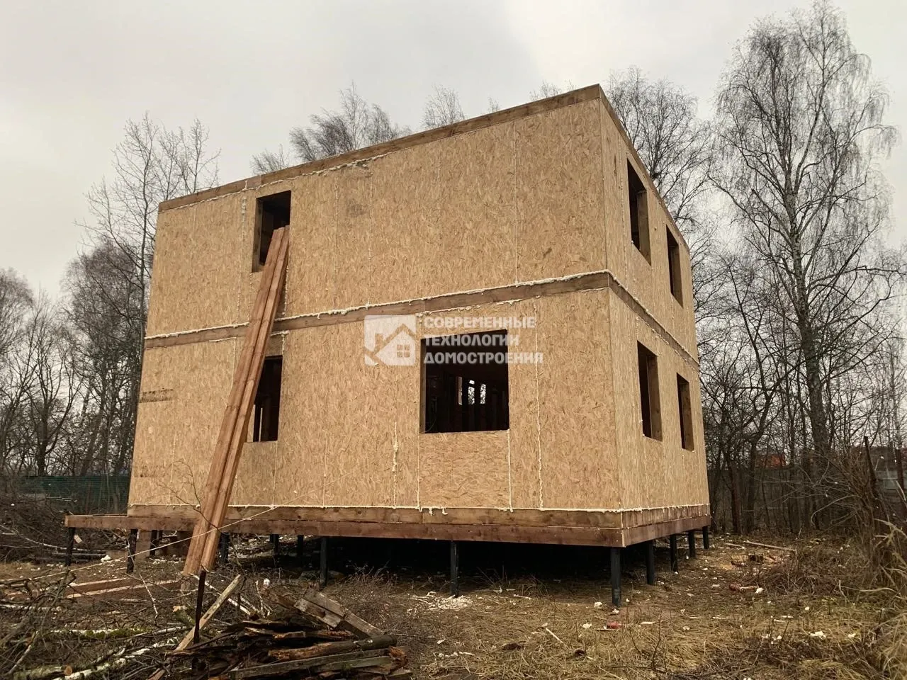 Недавно построили - Строительство дома в д. Молжаниновка - фото - 3