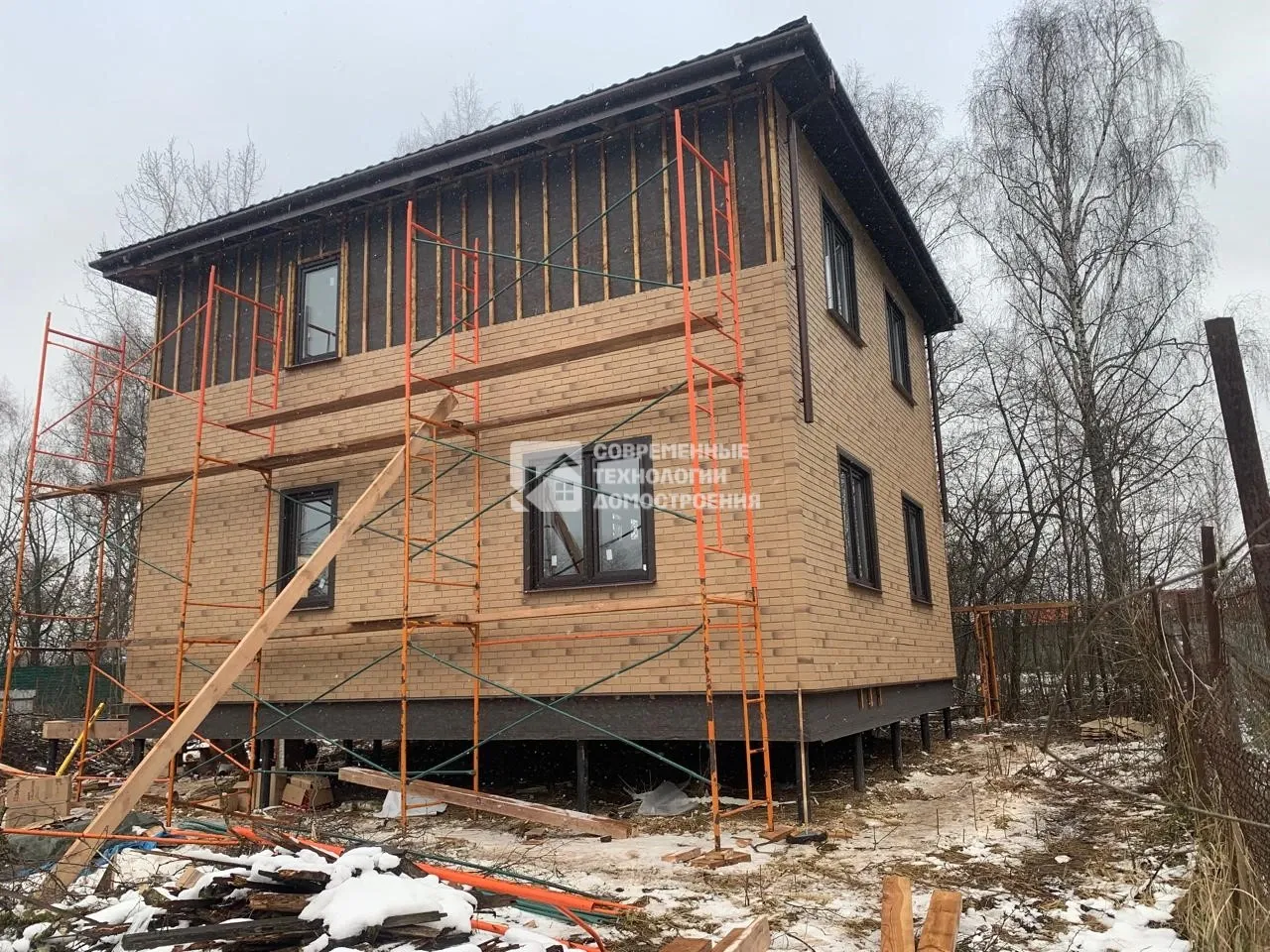 Недавно построили - Строительство дома в д. Молжаниновка - фото - 4