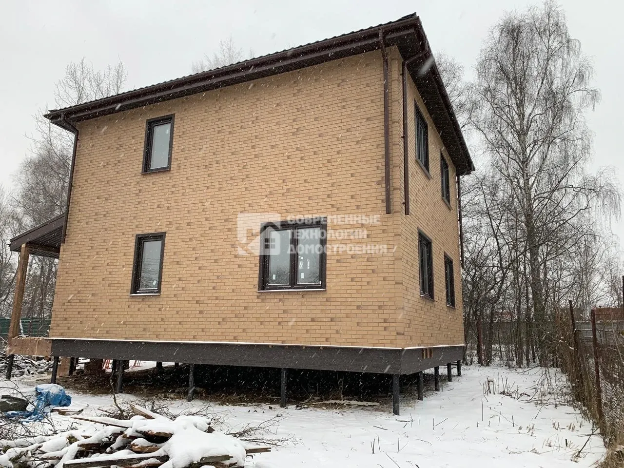 Недавно построили - Строительство дома в д. Молжаниновка - фото - 7