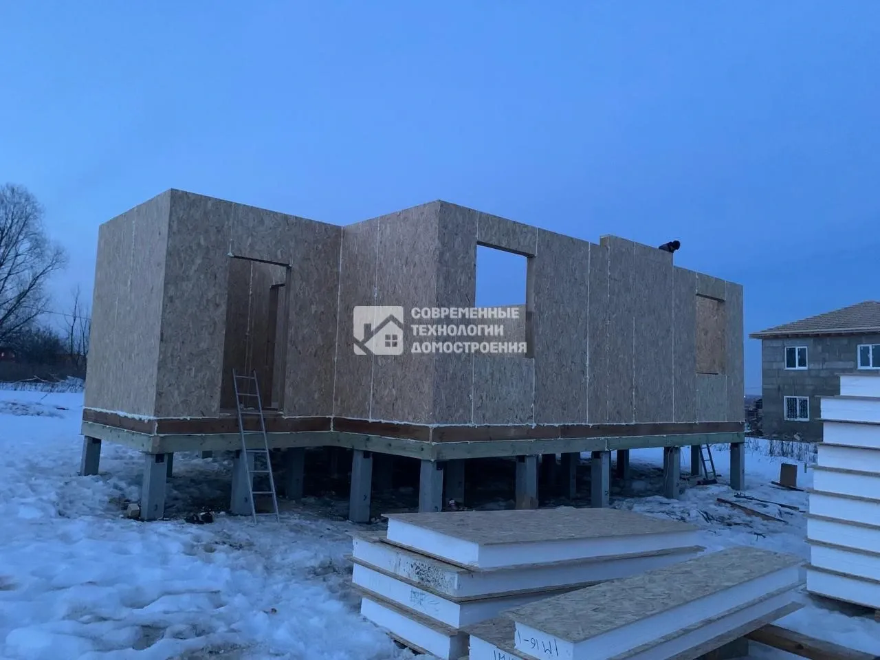 Недавно построили - Строительство дома в п. ЭкоКвартал Раздолье - фото - 2