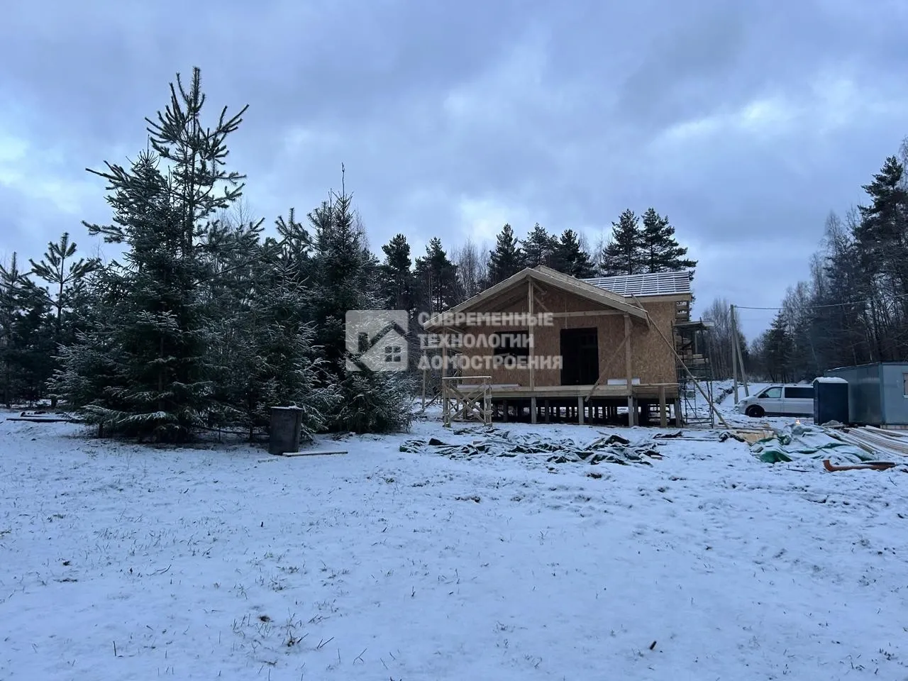 Недавно построили - Строительство дома в д. Алексеевское - фото - 4