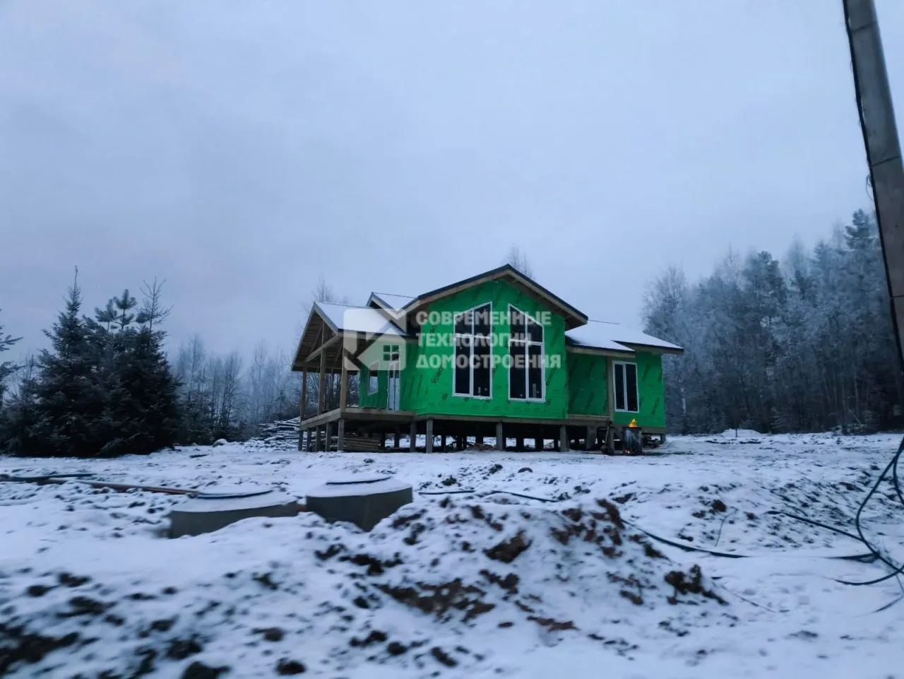 Недавно построили - Строительство дома в д. Алексеевское - фото - 7