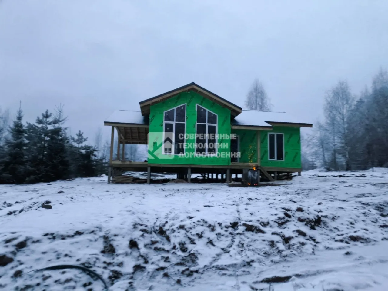 Недавно построили - Строительство дома в д. Алексеевское - фото - 10