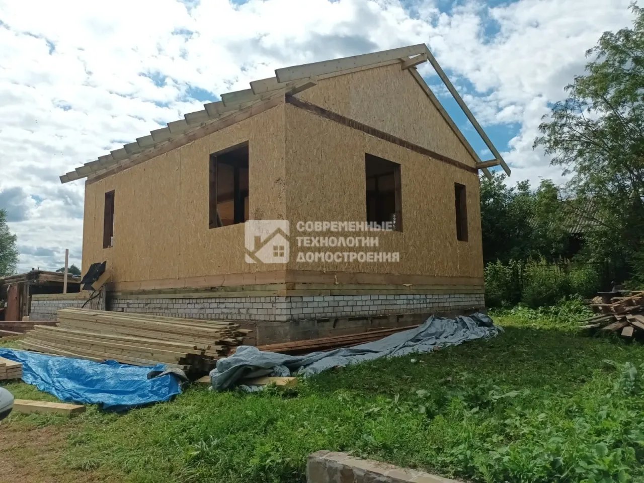 Недавно построили - Строительство дома в с. Селихово - фото - 3