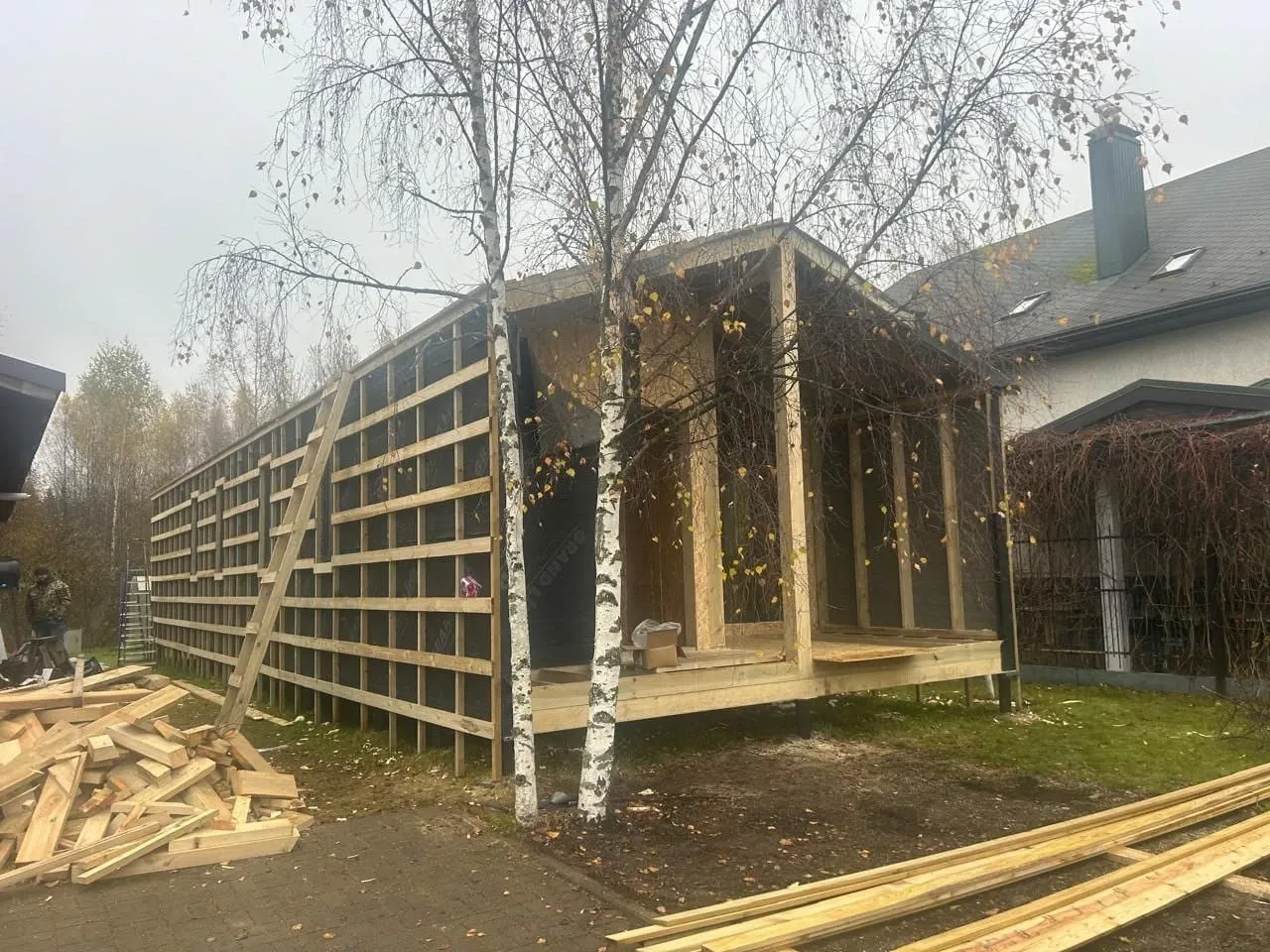 Недавно построили - Строительство дома в г. Дубна Московская обл - фото - 9